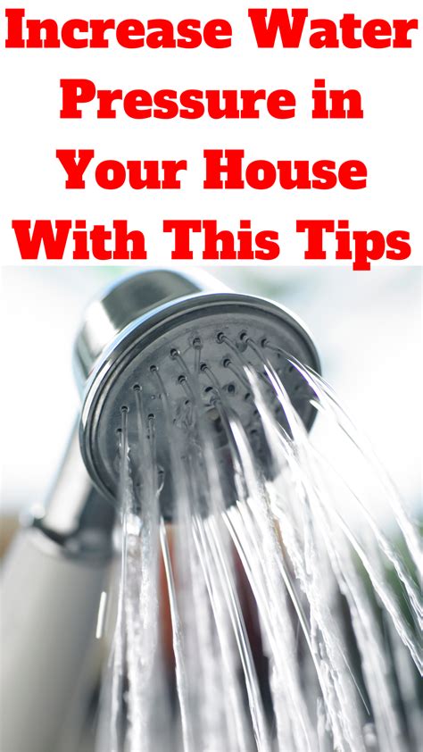 How to Easily Increase Water Pressure in Your House | Diy plumbing, Low ...