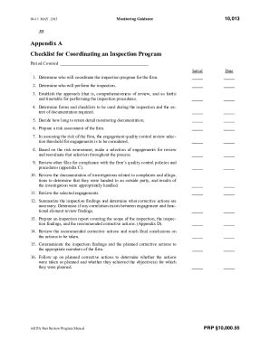 Fillable Online aicpa prp section 10000 monitoring guidance Fax Email ...