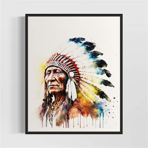 Famous Indian Chiefs Art