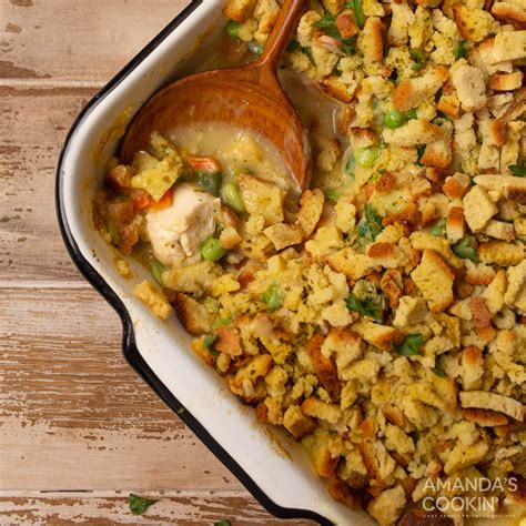 Turkey Stuffing Casserole