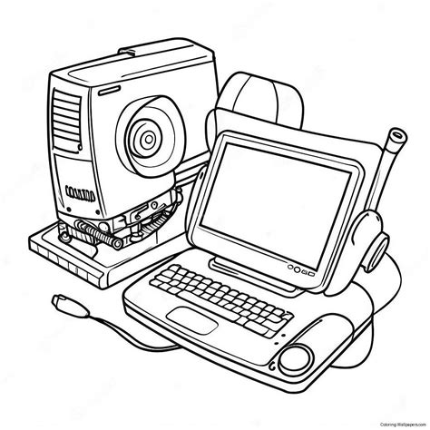 Technology Coloring Worksheets 的图像结果