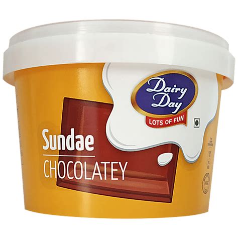 Buy Dairy Day Ice Cream Chocolate Sundae 500 Ml Box Online at the Best ...
