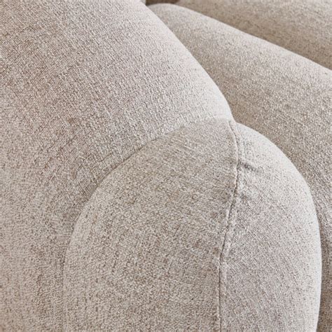 Buy Alchemy Fabric 3-Seater Sofa - Off White from Home Centre at just ...