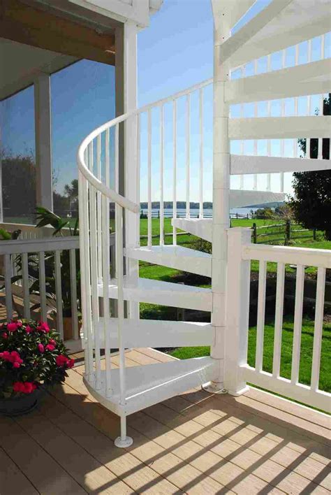 Aluminum spiral stair kits indoor outdoor – Artofit