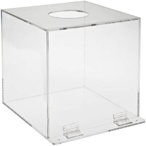 Brady DPE Plastic Acrylic PPE Dispenser, Clear, 10" H, 10" W, 10" D ...