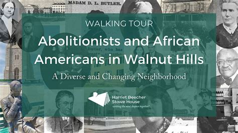 Walking Tour: Abolitionists & African Americans in Walnut Hills ...