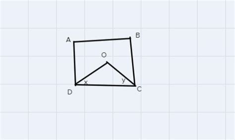 14. In a quadrilateral ABCD, OC and OD are the bisectors of Cand D ...