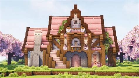 Cute cottage core minecraft house – Artofit
