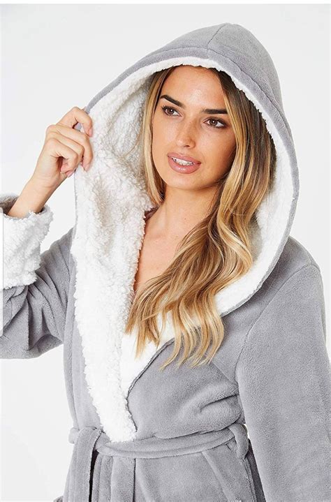 Dressing Gown Womens Long Fluffy at Joy Lyons blog