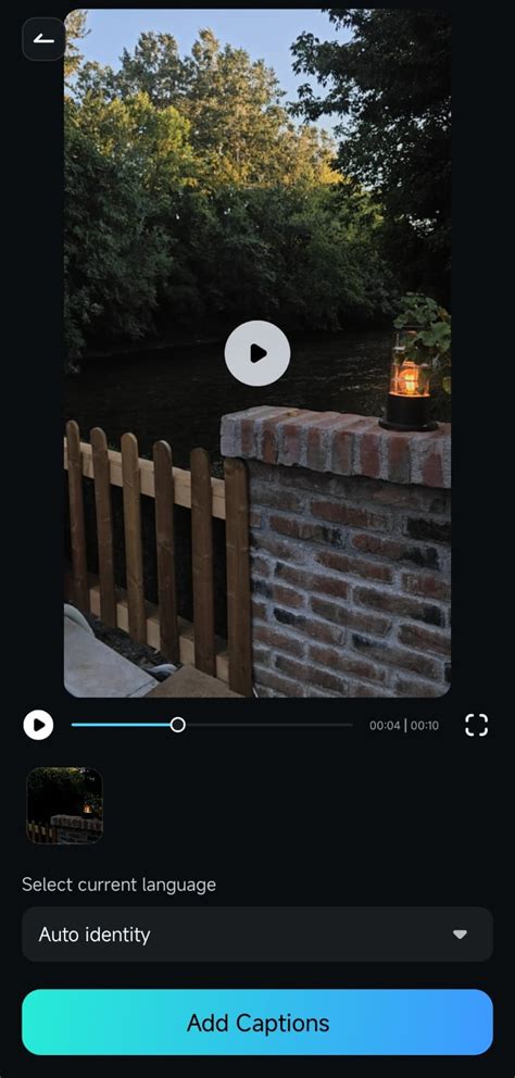 Speech-To-Text - Filmora for Mobile Guide