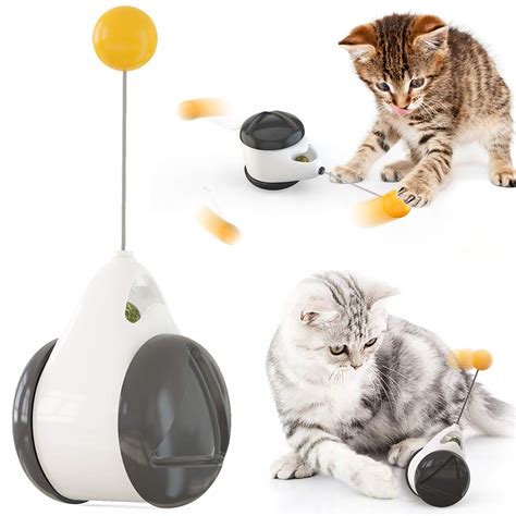 Buy Pawow Cat Toy Tumbler Cat Interactive Toy Ball Balance Cat Chasing ...