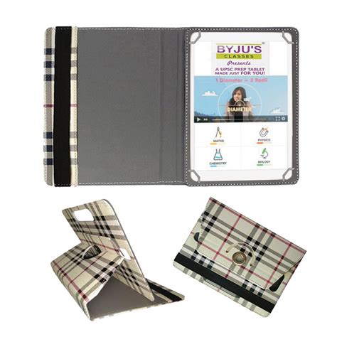 Fastway Rotating 360° Leather Flip Case Cover for Byju Learning Tab 10 ...