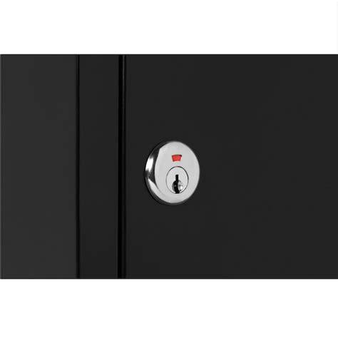 Architectural Mailboxes Wall Mount Black Metal Standard Lockable ...