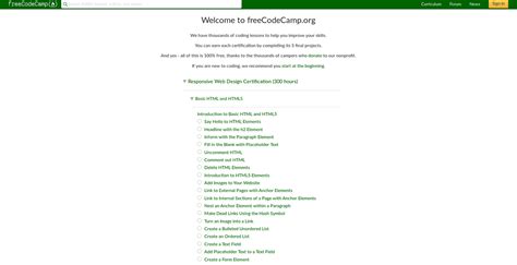 Image result for Freecodecamp Web Development Certification