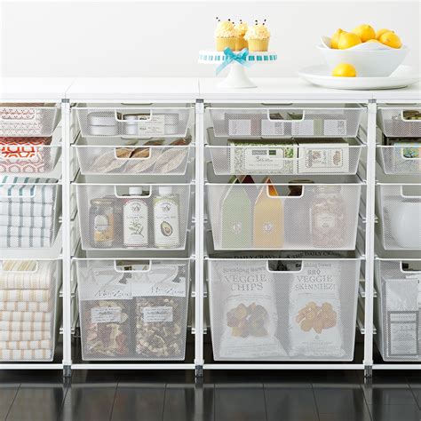 Need more storage in the pantry? Search no further than our elfa drawers! | Craft room, Shelving ...