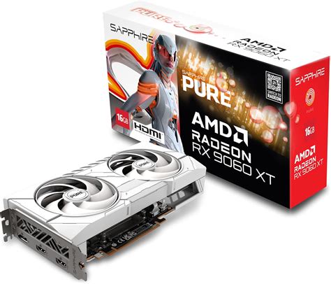 Amazon.com: Sapphire Pure AMD Radeon™ RX 9060 XT Gaming OC 16GB Dual ...