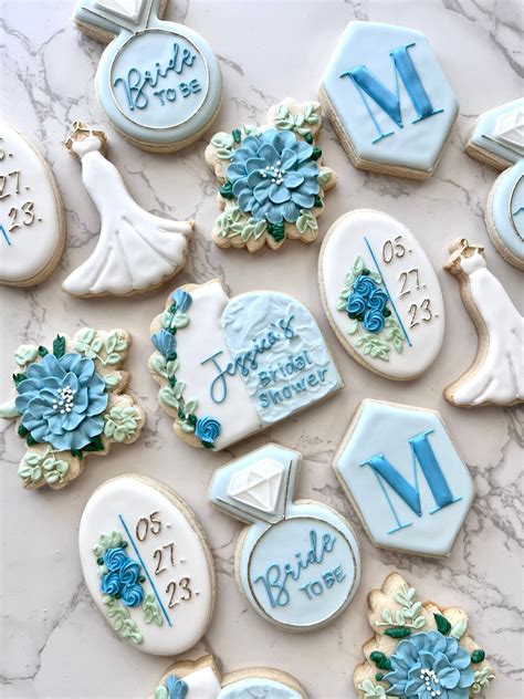 Bridal Shower Cookies - Etsy | Bridal shower cookies, Bridal cookies ...