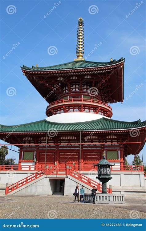 The Great Peace Pagoda, Narita Editorial Stock Photo - Image of ...