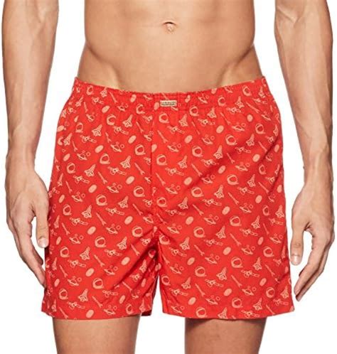 Buy Flying Machine Men's Printed Boxers (FMAM8075_Fiery Red_M) at Amazon.in