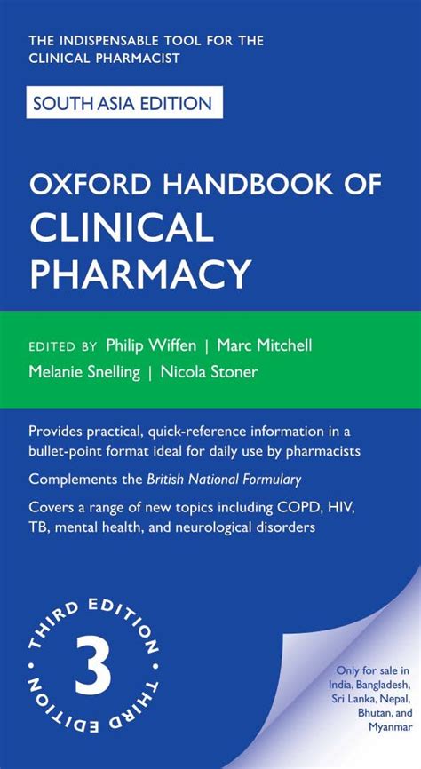 Oxford Handbook of Clinical Pharmacy- OHB - All India Book House