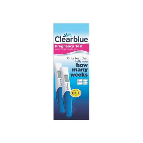 Clearblue Digital Pregnancy Test, Weeks Indicator, 2 Tests | The Warehouse