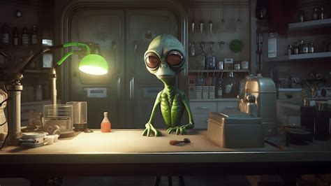 Alien Robot Scientist 的图像结果