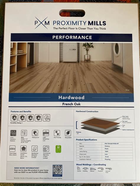 Proximity Miles Hardwood w/ SPC Core : r/Flooring