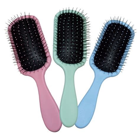 Paddle Hair Brushes 9 Pack Counter Display - AU SALON SUPPLIES