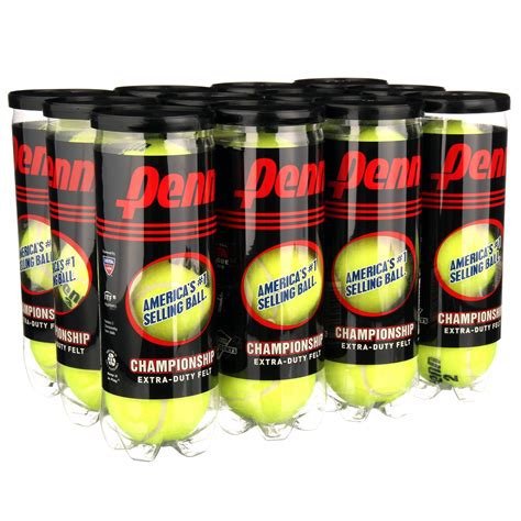 Penn Championship Extra Duty Tennis Balls (12 cans, 36 balls) Best ...