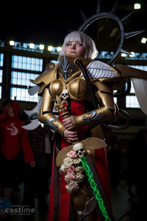 Warhammer 40k cosplay Saint Celestine - adepta sororitas, inquisition ...