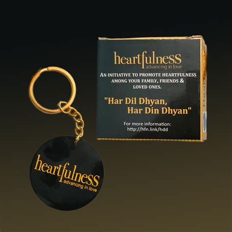 Heartfulness Logo- Key Chain(Polycarbonate)