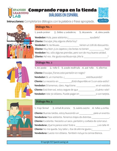 Shopping-for-clothes-spanish-dialogues-in-pdf-comprando-ropa-espaniol ...