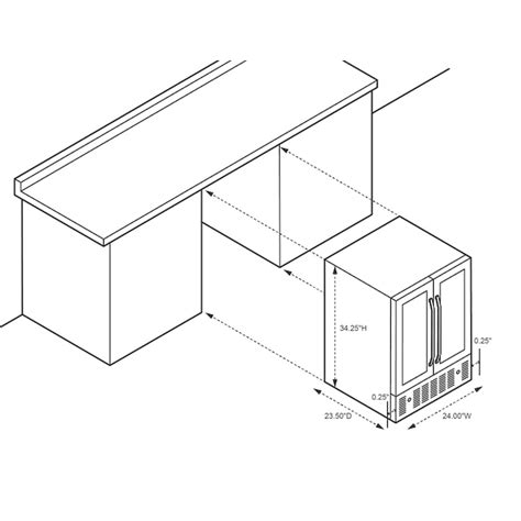 NewAir 23.5-in W 18-Bottles Stainless Steel Dual Zone Cooling Built-In ...