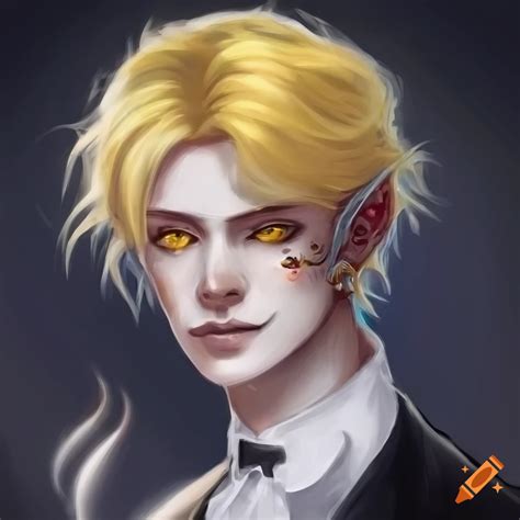 Yellow Eyed Demon Drawing