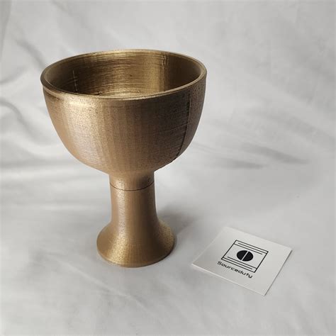 🎬 Indiana Jones Holy Grail Cup Chalice Storage Container・ STL File for ...