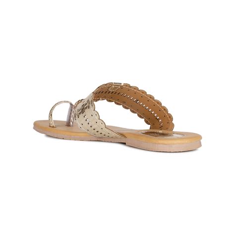 Buy Bata Women Silver Open Back Flats Online