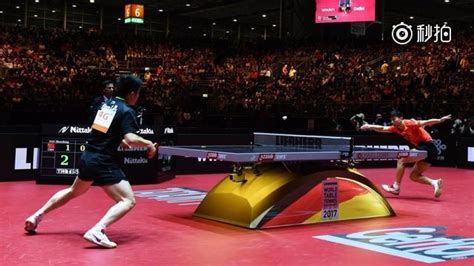 乒乓球世界杯马龙获得第三_新浪图片