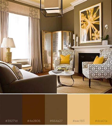what colours go with brown in a bedroom