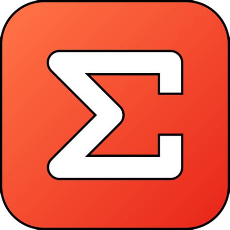 Summation - Free education icons