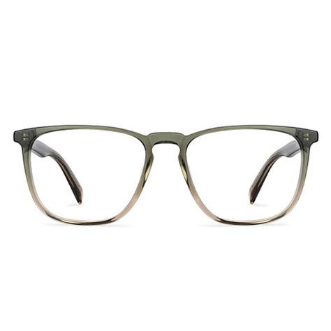 Buy Green Brown Transparent Full Rim Square John Jacobs Rich Acetate JJ ...