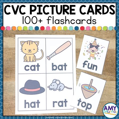 Cvc Words With Pictures Flashcards (Pdf) at Madison Calder blog