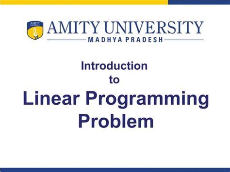 Introduction to Linear Programming 的图像结果