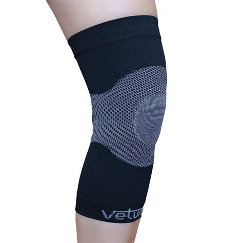 Compression Knee Support Sleeve - Swelling, Pain, Inflammation Relief – Gloves for Therapy by Veturo