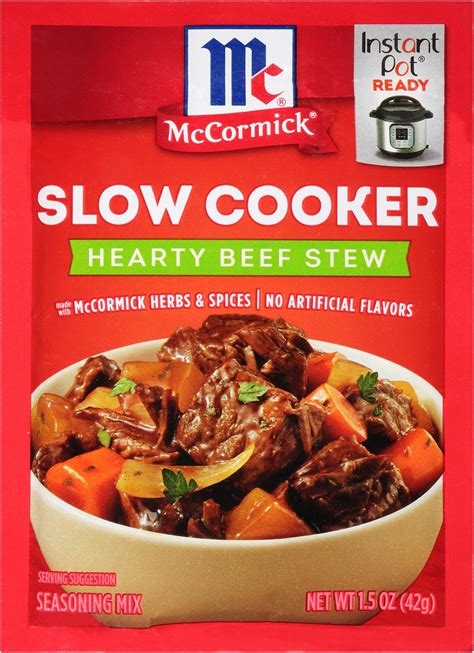 Amazon.com: McCormick Beef Stroganoff Seasoning Mix, 1.5 oz (Pack of 12)
