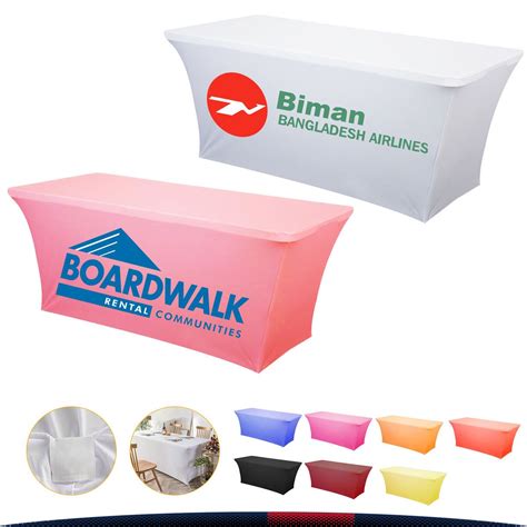 8ft stretch-fit table cover | Order Swag