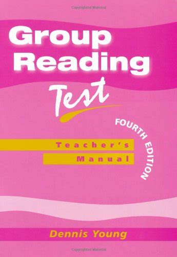 Group Reading Test MANUAL : Young, Dennis: Amazon.in: Books