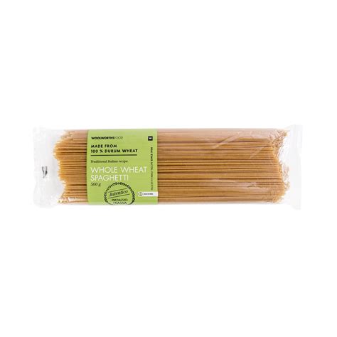 Whole Wheat Spaghetti 500 g | Woolworths.co.za