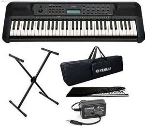 YAMAHA PSR-E273 61-Keys Portable Keyboard With Stand, Adapter,Padded ...