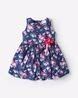 Buy Navy Blue Dresses & Frocks for Infants by Peppermint Online | Ajio.com