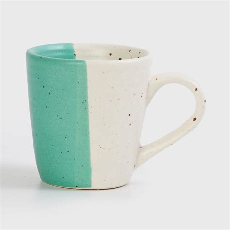 Buy Fiesta Green Colourblocked Stoneware Mug - 240ml from Home Centre ...